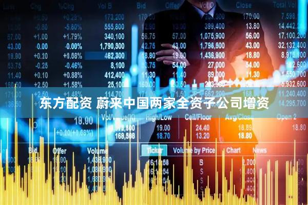 东方配资 蔚来中国两家全资子公司增资