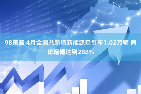 98策略 4月全国共新增新能源牵引车1.02万辆 同比增幅达到288%